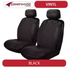 Black Bull Leather Look Vinyl