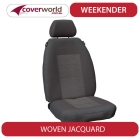 Mazda BT50 Seat Covers - UP - XTR - GT - Nov 2011 to Sep 2015 - Dual Cab Ute - Woven Jacquard