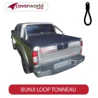 nissan navara d22 str dual cab -  soft tonneau cover - bunji - new installation
