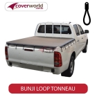 toyota hilux dual cab -  soft tonneau cover - bunji - new installation