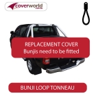 toyota hilux dual cab -  soft tonneau cover - replacement bunji