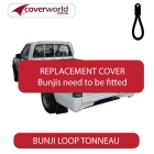holden rodeo tf series single cab  -  tonneau cover - replacement bunji