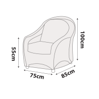 Outdoor Chair Cover - 75cm Length