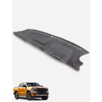 Ford Ranger PY All models WITHOUT centre speaker & glovebox Dash Mat in Charcoal