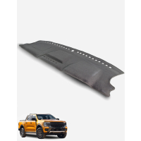 Ford Ranger PY Wildtrak/Raptor models WITHOUT centre speaker & WITH front glovebox Dash Mat in Charcoal