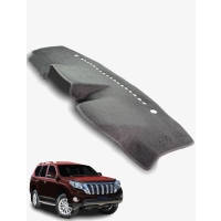 Toyota Prado 150 Series GRJ150R/KDJ150R/GDJ150R -hockey stick shape headlamps Dash Mat in Charcoal