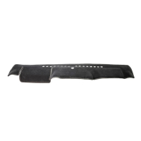 Toyota Landcruiser 70 Series 70 Series Sensor Cutout Headlights Round Dash Mat in Charcoal