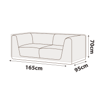Outdoor Modular Sofa Cover 165cm Length