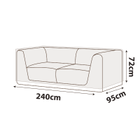 Outdoor Modular Sofa Cover 240cm Length