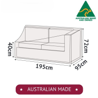 Outdoor L Shape Sofa Section Cover Length 195cm - No Right Armrest (Australian made)