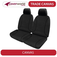 Seat Covers Trade Canvas Toyota Hilux SR and SR5 Dual Cab - Aug 2006 to Sept 2009