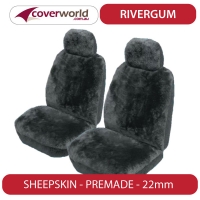 Toyota Landcruiser Prado 150 Series - Aftermarket Sheepskin Seat Covers - Front Seats