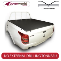 Mitsubishi Triton Tonneau Cover MQ Series - Clip On Cover