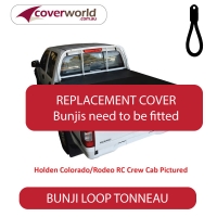 Isuzu D-Max Crew Cab Tonneau Cover - Replacement Bunji