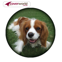 Printed Spare Tyre - Wheel Cover - King Charles Cavalier